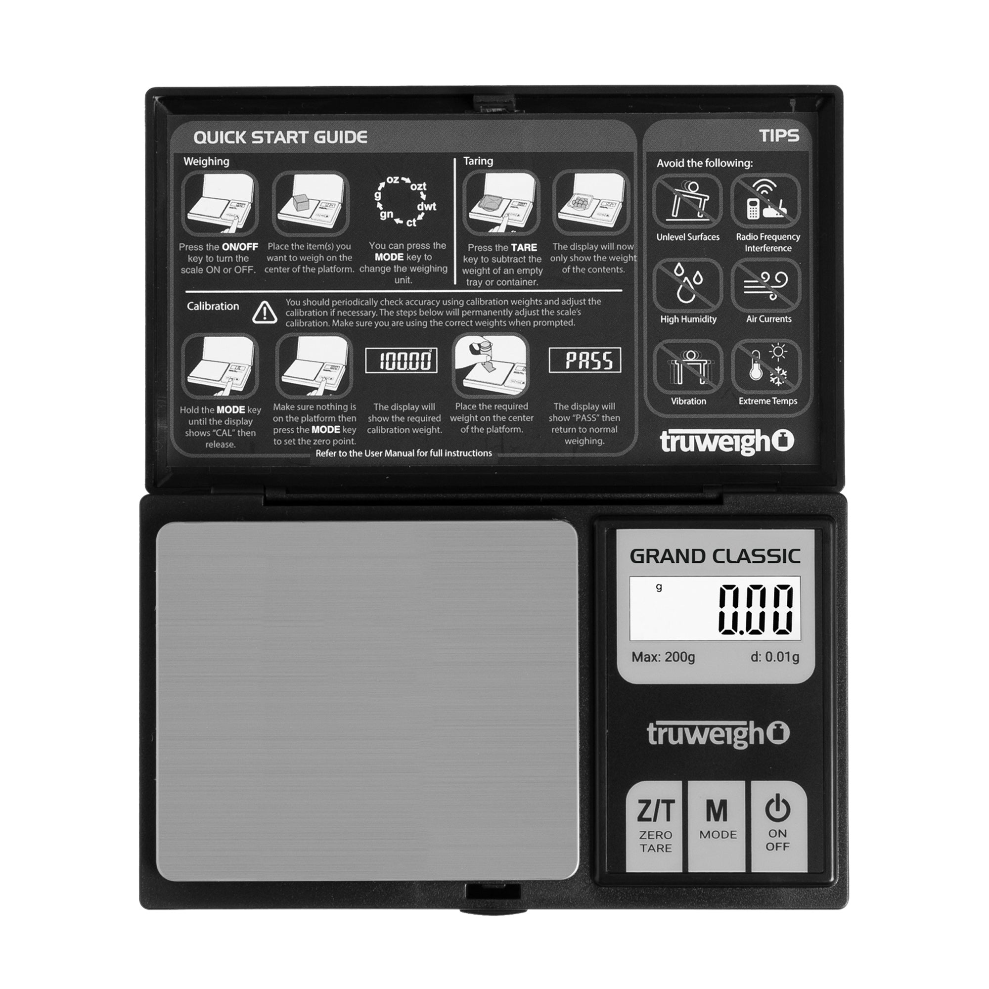 Truweigh Flex Digital Mini Scale 200g x 0.01g