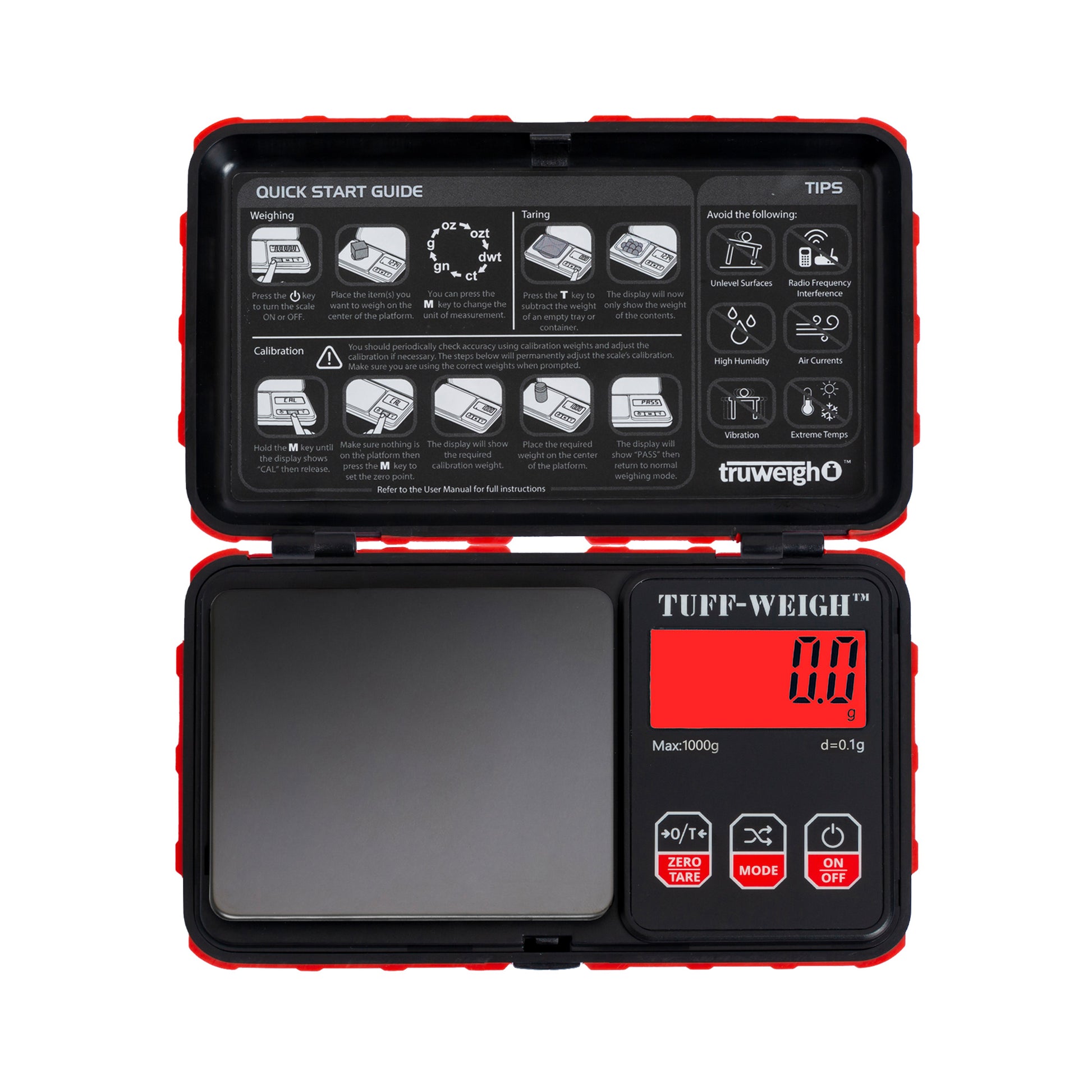 AvaWeigh FS500TW 500 lb. Digital Receiving Scale with Tower Display