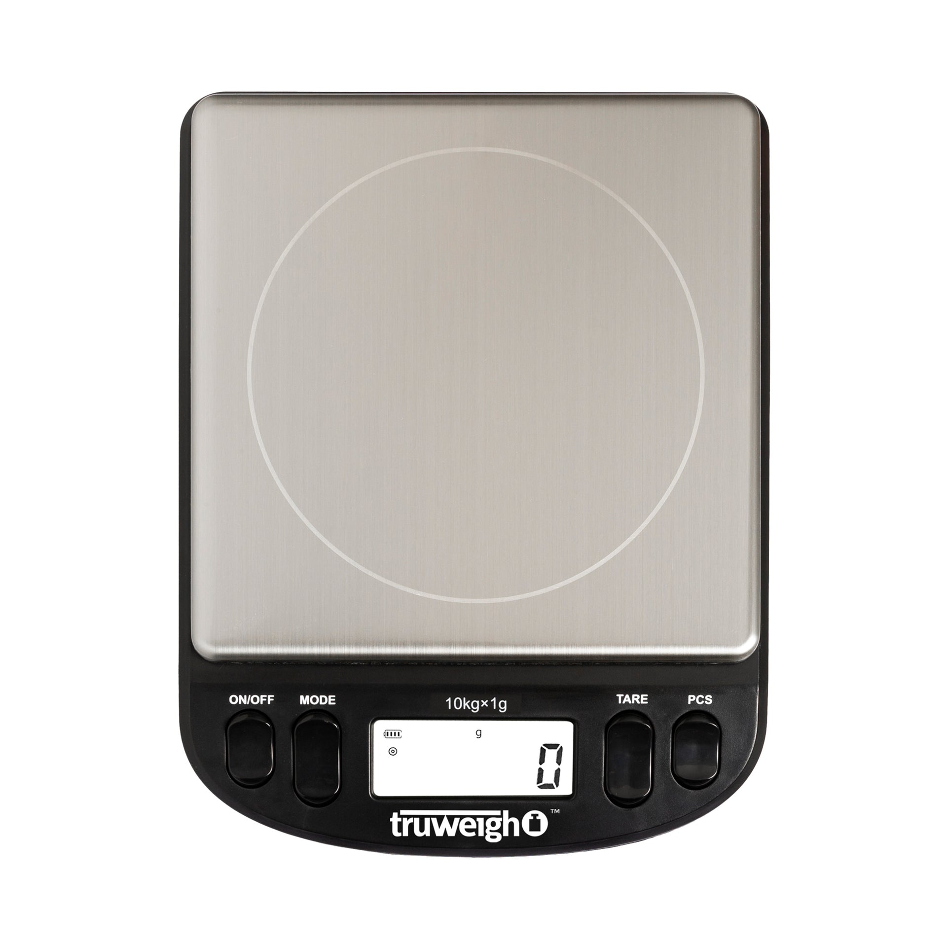 Truweigh Vortex Digital Kitchen Bowl Scale - 5000g x 1g - Black